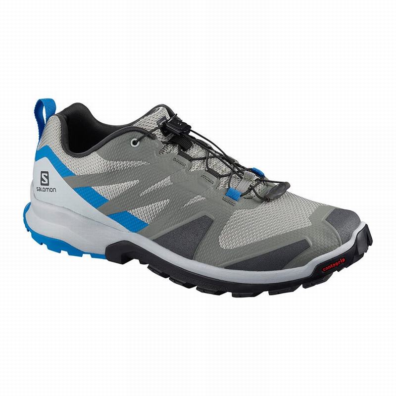 SALOMON UK XA ROGG - Mens Trail Running Shoes Grey,OFYT89317